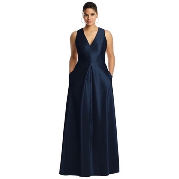 Alfred Sung Bridesmaid Dress - Picture 1 of 8